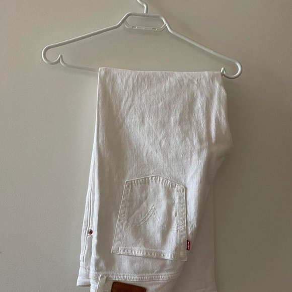 Levi's Ribcage Ankle Straight Jeans: Size 28 - Picture 3 of 4